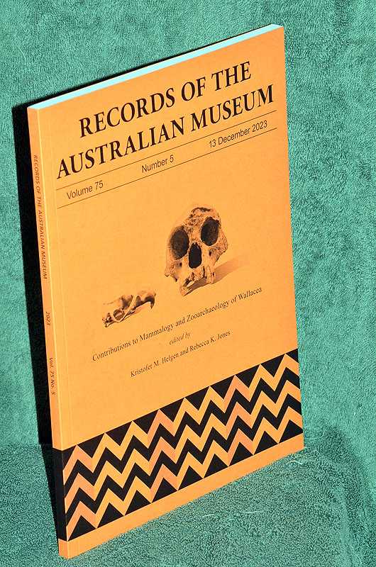 Records of The Australian Museum: Vol 75 no 5.Contribution to Mammalogy and Zooarchaeology of Wallacea