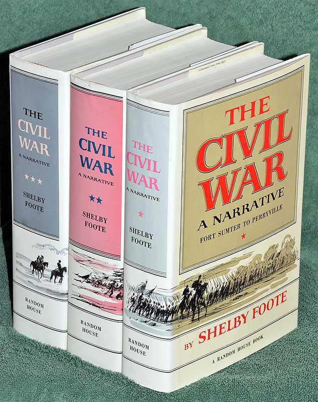 The Civil War - A Narrative: Complete in 3 volumes