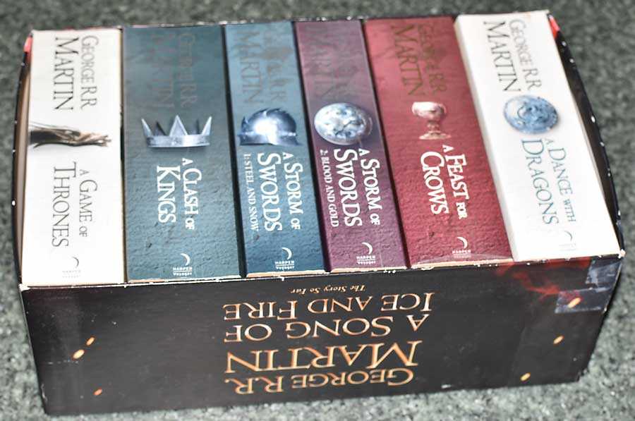 Game of Thrones 6 Book Set - A Song of Ice and Fire